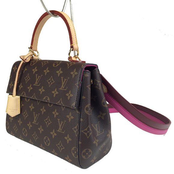 Louis Vuitton Monogram Cluny BB Rose 2way Shoulder Bag - Picture 2 of 7